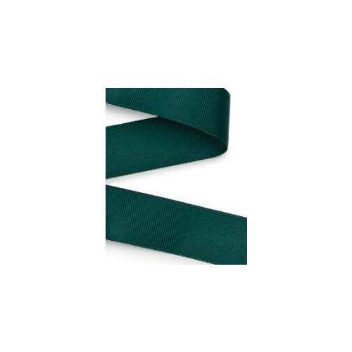 Лента репсовая 2.5 см 20 ярд 1 сорт Темно-зеленый 172199