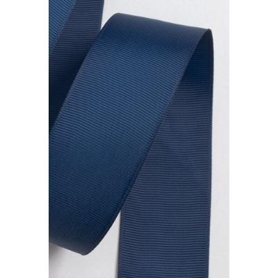 Лента репсовая 4 см*20 ярд Темно-синий 172204