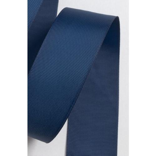 Лента репсовая 4 см*20 ярд Темно-синий 172204