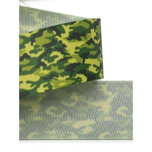 Лента репсовая 4 см*25 ярд 'Милитари' 171438