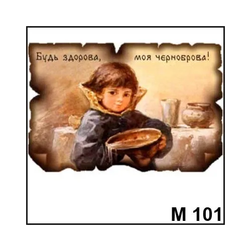 Магнит Будь здорова М101