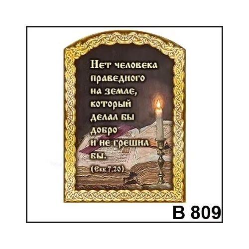 Магнит Нет человека праведного В809
