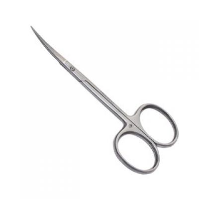 Маникюрные ножницы 212-0011 заусеничные серебро лезвия 27 мм