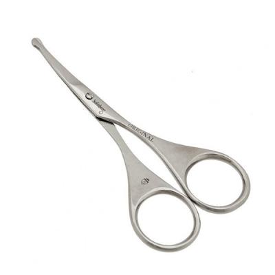 Маникюрные ножницы 212-1351 ногтевые, серебристые, лезвия 25 мм