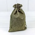 Мешочек подарочный лен искусственный 20*30 см Ассорти 44194