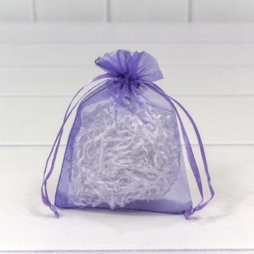 Мешочек подарочный органза 7*9 см Сиреневый 445839