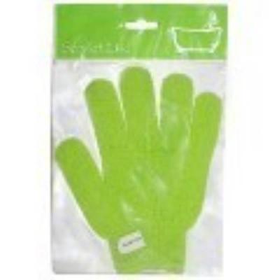 Мочалка S-5063 Lime Green перчатка (нейлон)