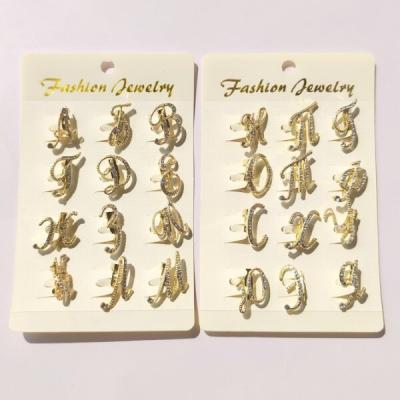 Набор брошей 'Буквы' (12 штук в наборе) Цена за набор 859942