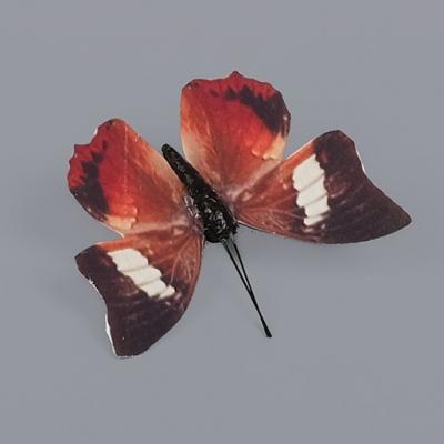 Набор декоративных украшений 'Бабочки' на клипсе 8.5 см 12 шт/уп 50175 ЦЕНА ЗА УПАКОВКУ