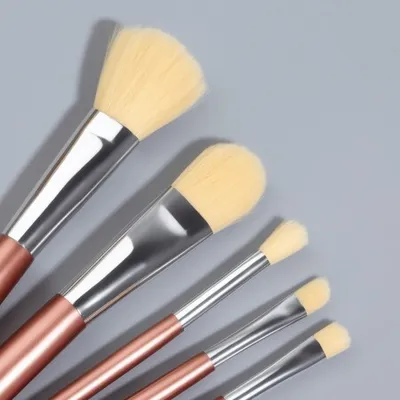 Набор кистей для макияжа PASTEL BLUSH 5 шт розовый 576218