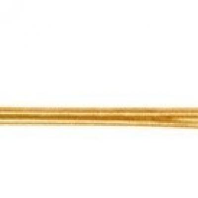 Набор прямых 40мм золотистых заколок-неведимок SLN40P-5/60 (60 штук в наборе) Цена за набор
