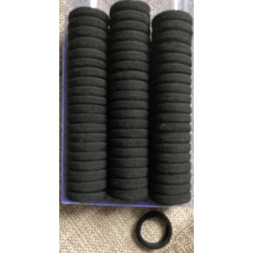 Набор резинок для волос чёрные (60 штук в наборе) Цена за набор 12968-6