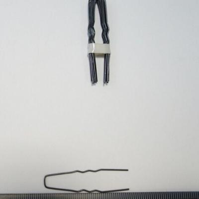 Набор шпилек для волос 45мм театральная черная химическое оксидированное покрытие I-I-45 С-57 (10 штук в наборе) Цена за набор 11667