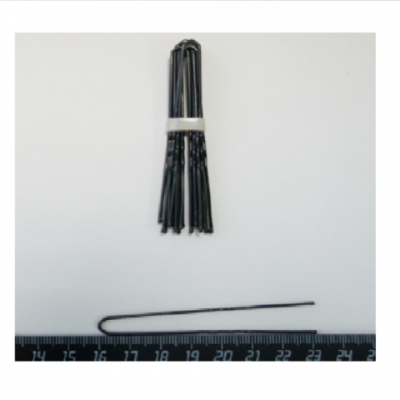 Набор шпилек для волос 75 мм черная химическое оксидированное покрытие I-3-75 С-11(10 штук в наборе) ЦЕНА ЗА НАБОР