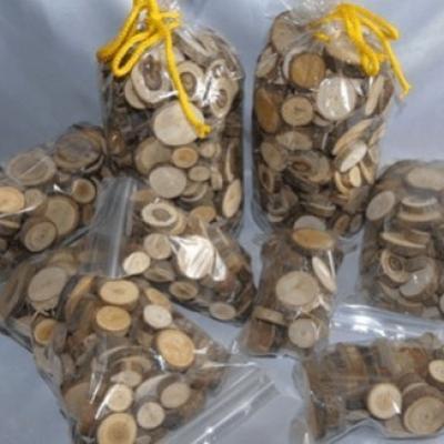 Набор спилов береза d 3-5 см 10 шт в наборе 50176