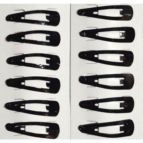 Набор заколок для волос тик так Мини Чёрные (В наборе 12 штук) Цена за набор 16198