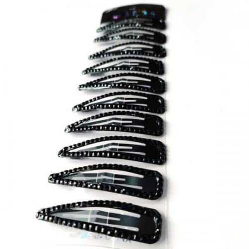 Набор заколок для волос тик-так со стразами (10 штук в наборе) Цена за набор 1626