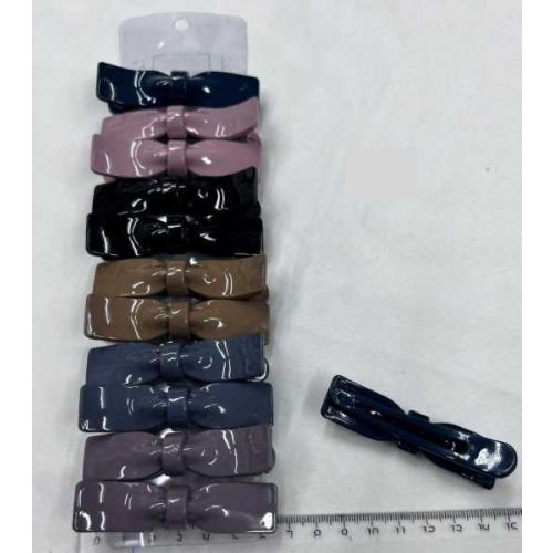 Набор зажимов для волос пластиковых 