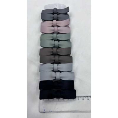 Набор зажимов для волос пластиковых 'Бант' Матовый/глянцевый 7 см (В наборе 2 штуки) Цена за набор 161624