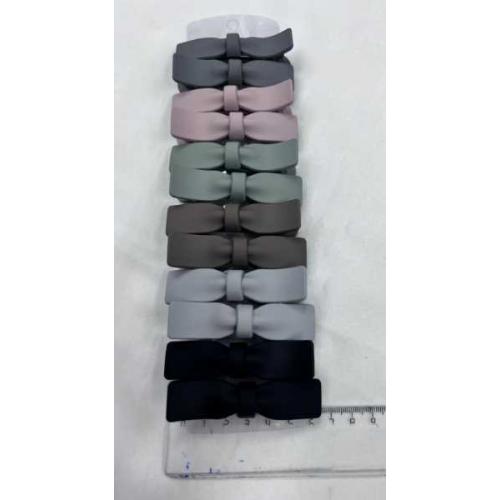 Набор зажимов для волос пластиковых 'Бант' Матовый/глянцевый 7 см (В наборе 2 штуки) Цена за набор 161624