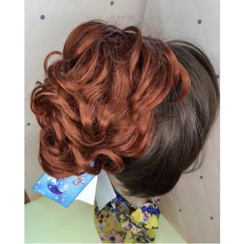 Накладной хвост из искусственных волос на крабе 13148