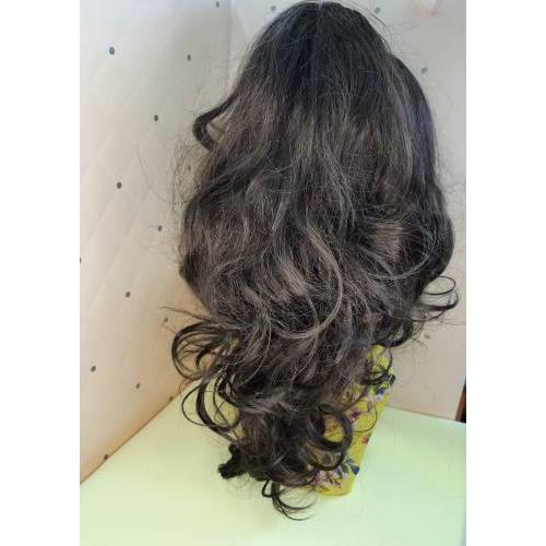 Накладной хвост из искусственных волос на крабе 13631