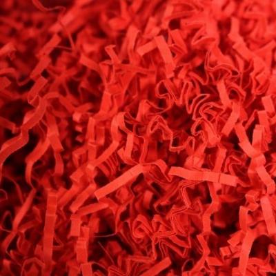 Наполнитель бумажный 100 г Красный алый 51725
