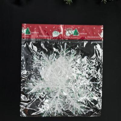 Новогоднее украшение 'Снежинка' 15 см (3 шт) 172080