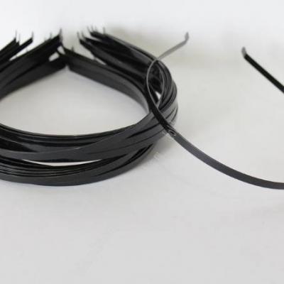 Ободок для волос металл 5 мм черный 171180