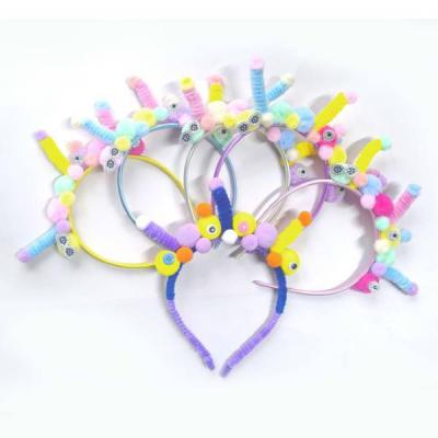 Ободок для волос 'Шарики с глазками' детский 14116