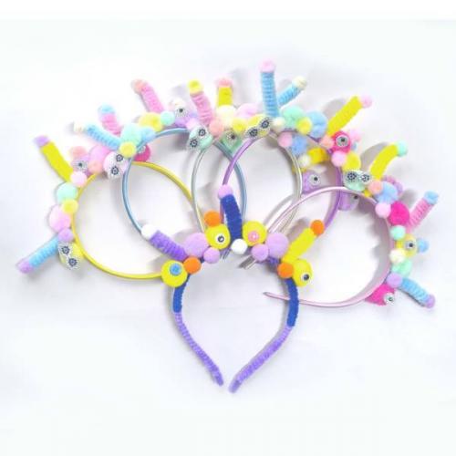 Ободок для волос 'Шарики с глазками' детский 14116