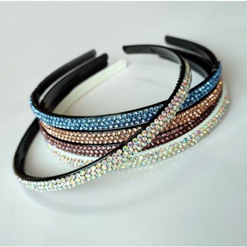 Ободок для волос со стразами (1.5 см) 14221