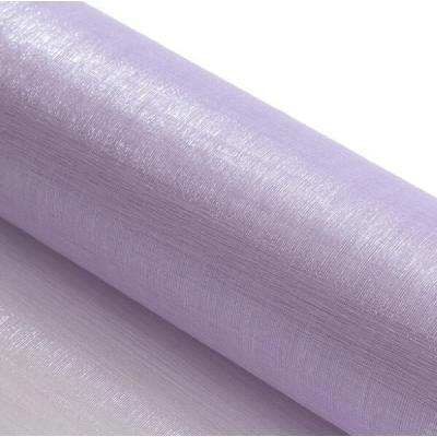 Органза в рулоне без рисунка 48 см*10 ярд Светло-сиреневый 172106