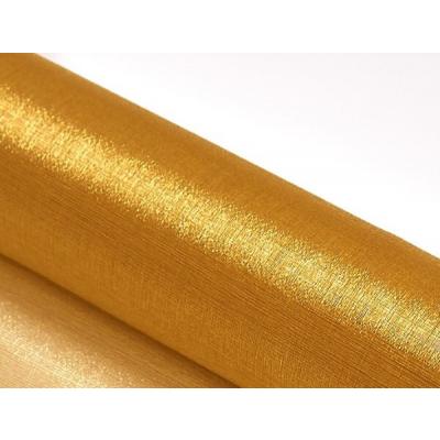 Органза в рулоне без рисунка 70 см*10 ярд Золотистый 172072