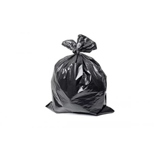 Пакет для мусора 120 л Ромашка (пласт 50 шт) 40 мкм ПВД 70*110 см