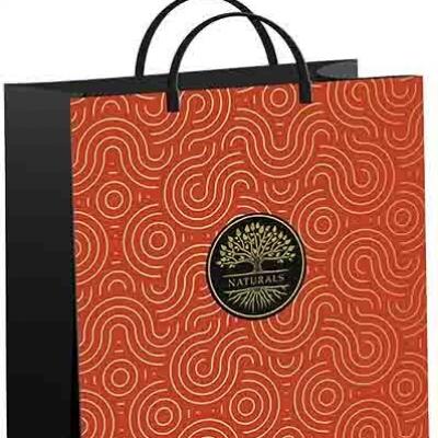 Пакет из мягкого пластика 140 мкм 24х26 см Естественный стиль