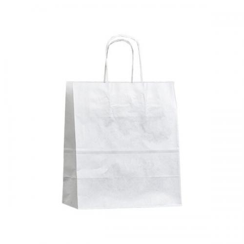 Пакет крафт с крученой ручкой 100 г/м2 43х32х17 см Белый 10 шт 902120