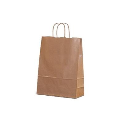 Пакет крафт с крученой ручкой 70 г/м2 26х15х35 см 10 шт 900432