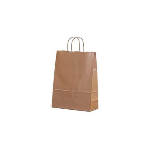 Пакет крафт с крученой ручкой 70 г/м2 35х15х45 см 10 шт 900433