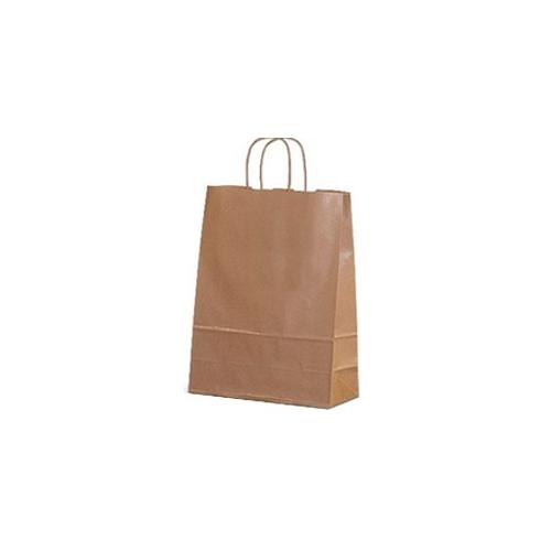 Пакет крафт с крученой ручкой 70 г/м2 35х15х45 см 10 шт 900433