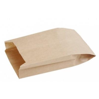 Пакет крафт с плоским дном 40 г/м2 17х7х30 см 50 шт 900397