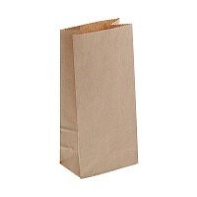 Пакет крафт с прямоугольным дном 12х8х33 см 50 шт 900395