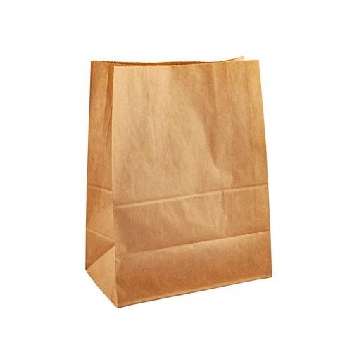 Пакет крафт с прямоугольным дном 16х9.5х32 см 50 шт 90202