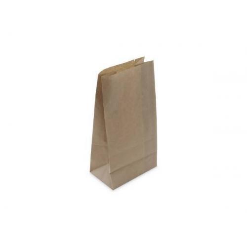 Пакет крафт с прямоугольным дном 50 г/м2 12х8х24 см 50 шт 90039