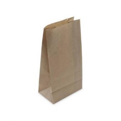 Пакет крафт с прямоугольным дном 50 г/м2 18х12х29 см 50 шт 900401