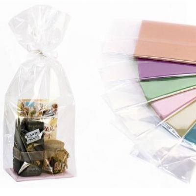 Пакет подарочный прозрачный с жестким дном 17*11*54.5 см Ассорти 12 шт/уп 154657 ЦЕНА ЗА УПАКОВКУ