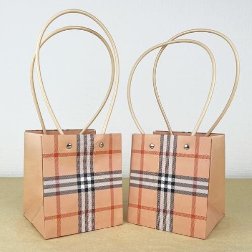 Пакет подарочный ваза для цветов 13*12*15 см 538726