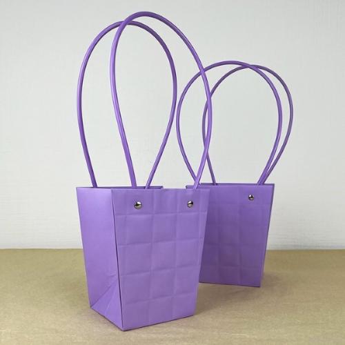 Пакет подарочный ваза для цветов 13*9.5*15.5 см 538680