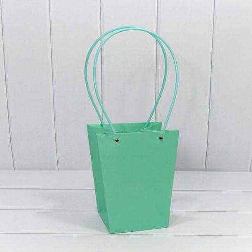 Пакет подарочный ваза для цветов 20*17*12 см Тиффани 4420482