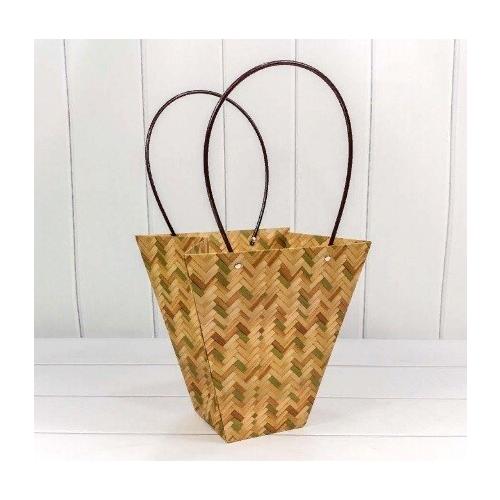 Пакет подарочный ваза для цветов 25*24*11 см 440667